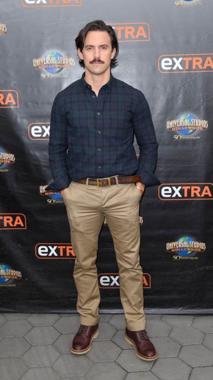 vjbrendan:  Milo Ventimiglia & Mandy Moore Promoting ‘This Is Us’ on ‘Extra’http://www.vjbrendan.com/2016/10/milo-ventimiglia-mandy-moore-promoting.html