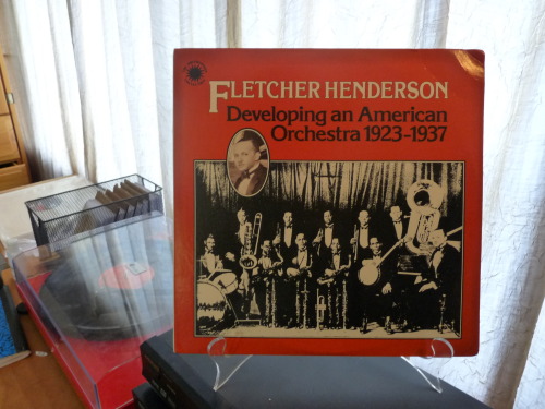 play-catside-first:  Fletcher Henderson - Developing an American Orchestra 1923-1937 (1977) I’m only halfway through, but this seems like a fantastic collection of early jazz. The man sure had the band.