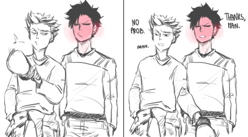 yaboybokuto:  it’s amazing that when you have like 45465654 stories to finish, even more aus come to you. A dance AU. so tsuyuchii and I were bullshitting some dance AU headcanons and this happened. no idea what the main ship would be. or if anything