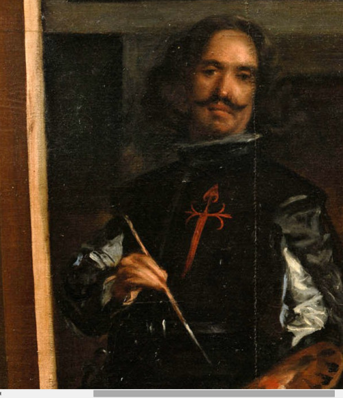 Diego Velázquez, Details from Las Meninas , 1656