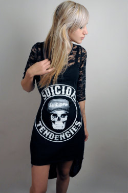 veraeyecandy:  Suicidal Tendencies Lace Dress