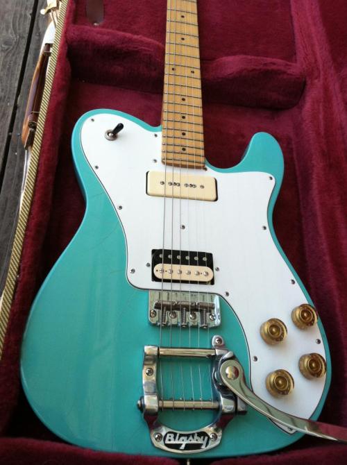 guitarlust:  Warmoth ‘72 Deluxe style Telecaster. 