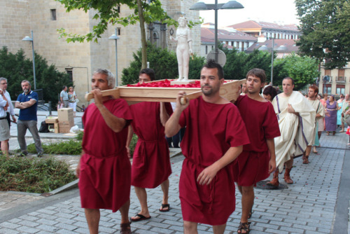 Dies Oiassonis, Festival recreation made to Isis in Roman times at Irun, Spain