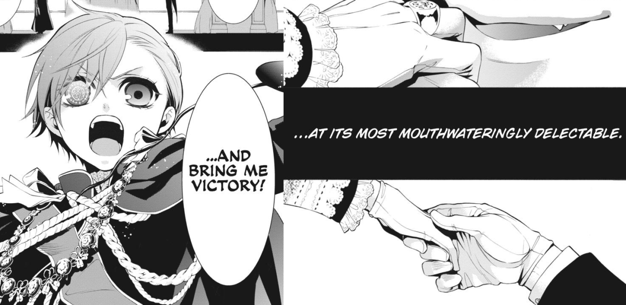 ᴍ ᴀ ɴ ɪ ᴀ — ↳Kuroshitsuji: manga vs anime (4/8) manga chapter