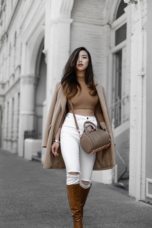 ecstasymodels: Wang Gang Alexander Wang mini rockie bag in latte and rose gold – similar her