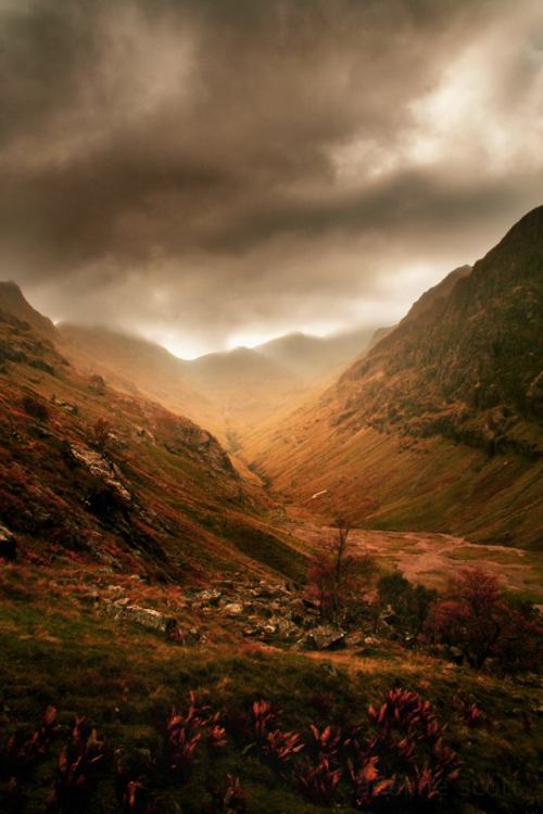 thewriterofthewoods:Glencoe, Scotland, by Adeline Suvdal