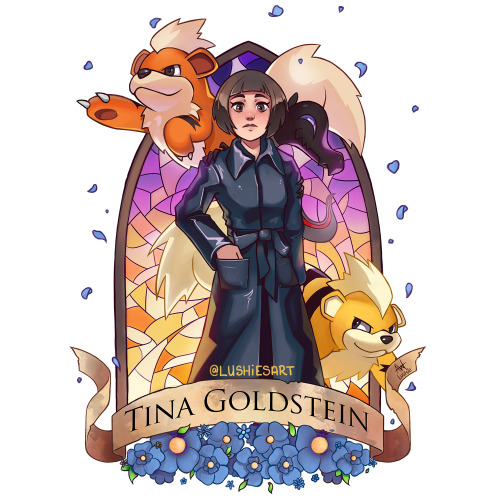Pottermon: Tina Goldstein  She has:Growlithe because she works in law enforcement, and a shiny becau