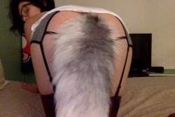 yahiiniico:  A picture of me with my foxtail