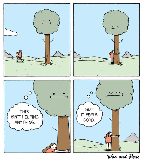 warandpeas:  Tree Hugger