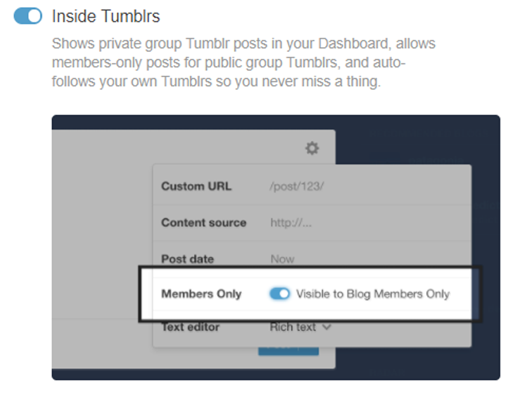 TUMBLR IS PILOTING LIVEJOURNAL-STYLE FRIENDSLISTS AND COMMUNITIES