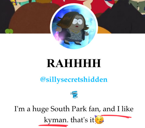 @sillysecretshidden Because I Saw That I Will Draw Some Kyman! (Help :D)