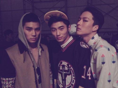 chicxnanny:  Lee Seokchan, Byun Wooseok & Jang Kiyong  CUTTING EDGE FASHION W HOTEL & CECI shot by Yang Heemyun 
