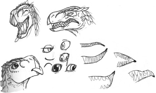 First Part Of University Character Design For Module 401