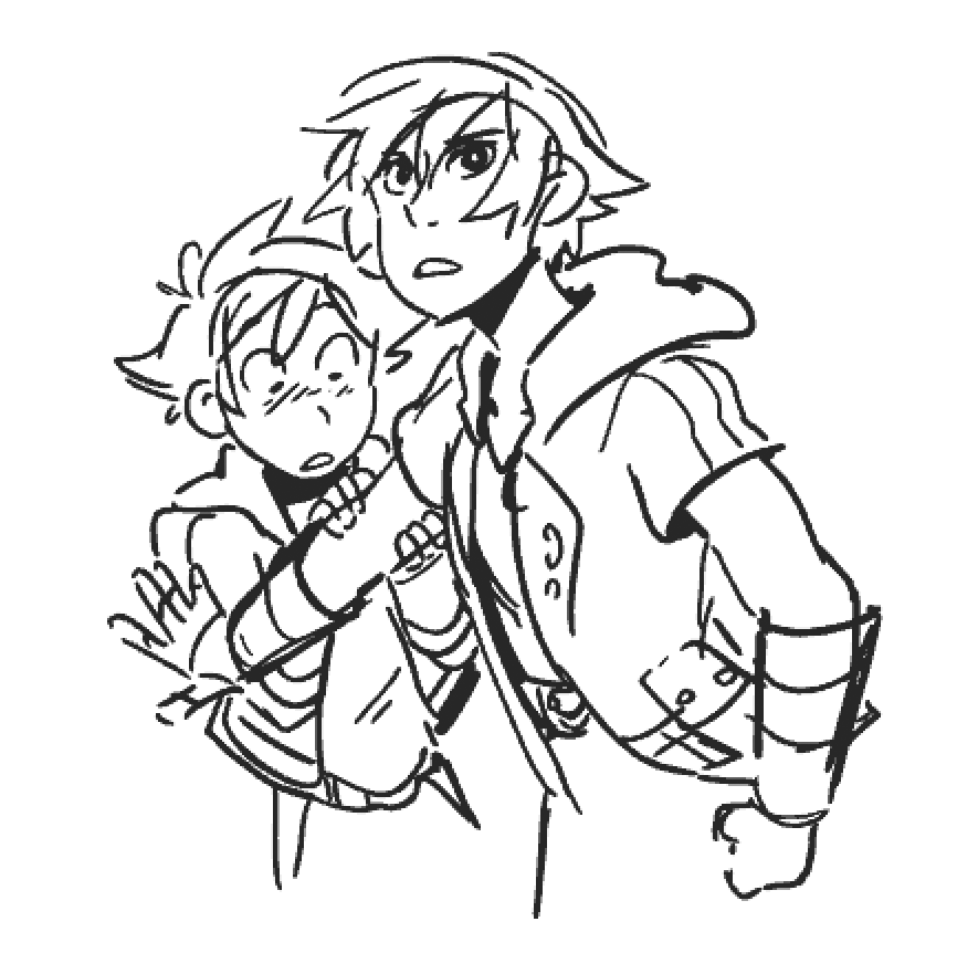 typical-ingrid:  some KH doodles from a while back