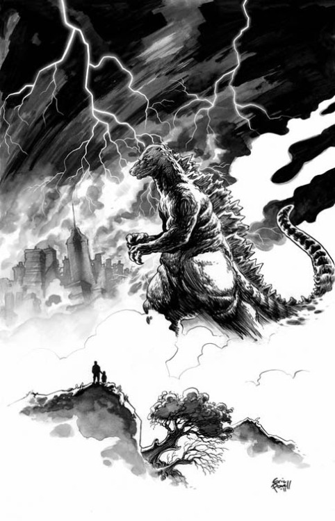 xombiedirge:Godzilla: Kingdom of Monsters Covers by Eric Powell / Blog