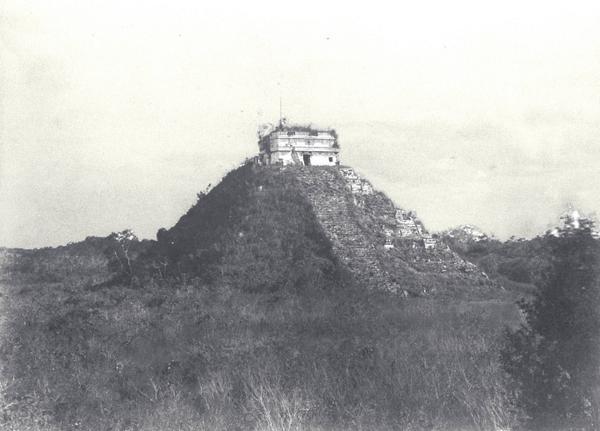 ellewantsmore:  Chichen Itza - Mexico in 1862 before cleaning and restoration. Follow