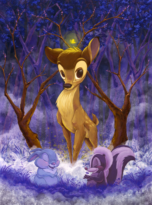 martinhsu:  Prince Bambi depicts a coming-of-age tale paying respect and gratitude to family and friends on our journey of self-discovery. Lilo & Stitch’s Family Gathering celebrates the meaning of O’hana and families big and small. Two of my