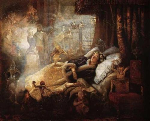 It’s World Sleep Day &hellip; so here are ‘Dreams’ (1857-58) by John Anster Fitzgerald (England, 181