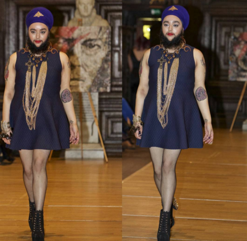 micdotcom: this-is-life-actually: Harnaam Kaur killed it in her first fashion show Harnaam Kaur fina