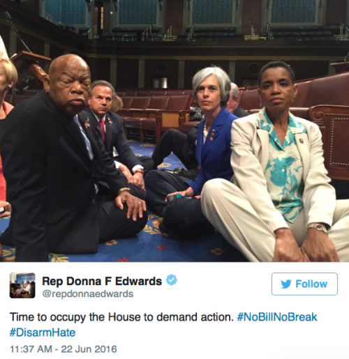 micdotcom:House Democrats stage sit-in for gun control actionDemocratic members of Congress led by R