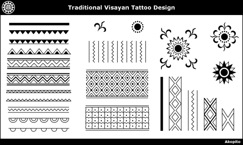 akopito:Visayan Tattoo design (The marking of snake and lizard or any other design)“when they 