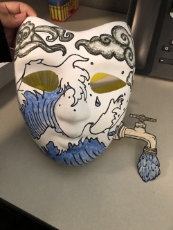 I won the 贄 contest with my mask *gasp*