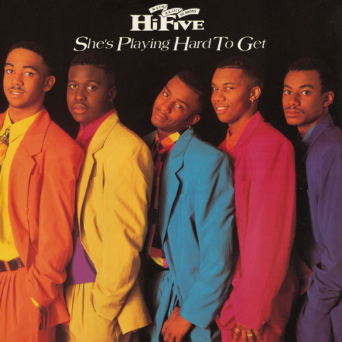 Hi-Five - She’s Playing Hard to Get (Single Cover), 1992.