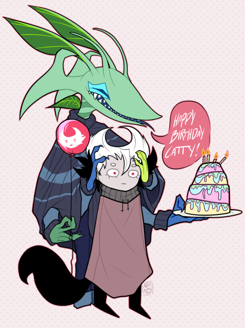 aretmaw:HAPPY BIRTHDAY TO MY BEST FOREVER BUDDIE @unluckiest-black-cat!!!!!!!!!!!!!!!!! EVERYONE GO 