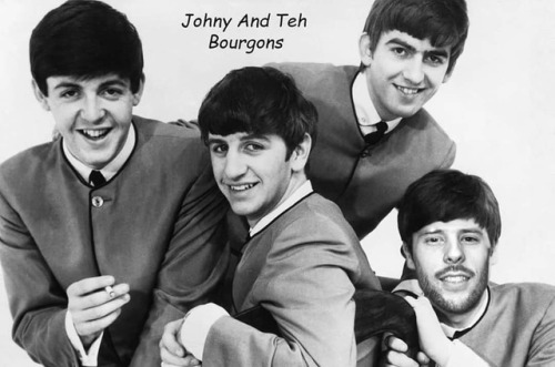 The news is out, I’m starting a new band! Paul, Ringo and George will be joining me! Looks a b