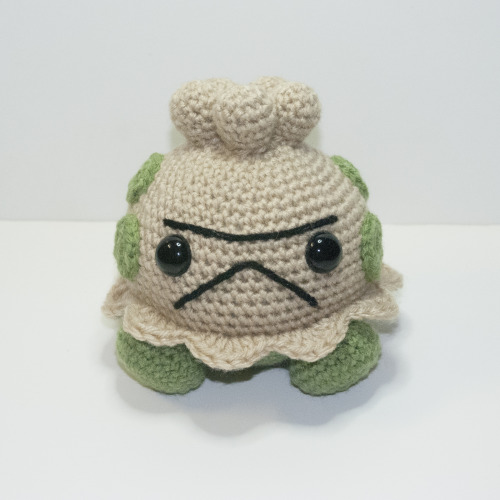 heartstringcrochet: #285 Shroomish, the Mushroom Pokémon.  Now available as MADE TO