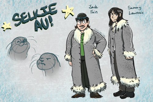HEY UHHHDecided To Revisit This Batim Selkie Au I Made Like A Year Or Two Ago.... Where The Premise Is