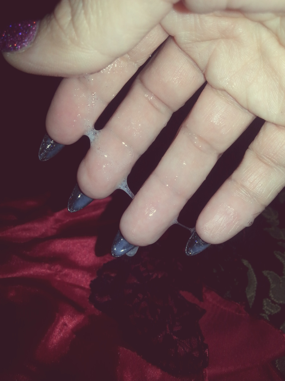 pixie-bitch75:  Midnight Finger Fuck… ♡KISSES,PIXIE♡