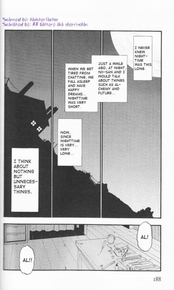 Fullmetal Alchemist Gaiden/Side Story- Nagaiyo/Long Night By Hiromu Arakawa