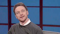 get to know me meme: [1/?] favorite actors » James McAvoy&ldquo;I always have