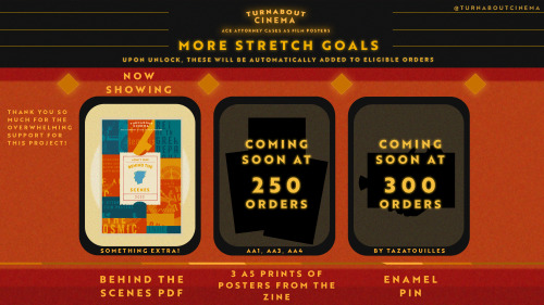  Announcement from the Box OfficeWe&rsquo;ve unlocked our first extra-stretch goal; a Behin