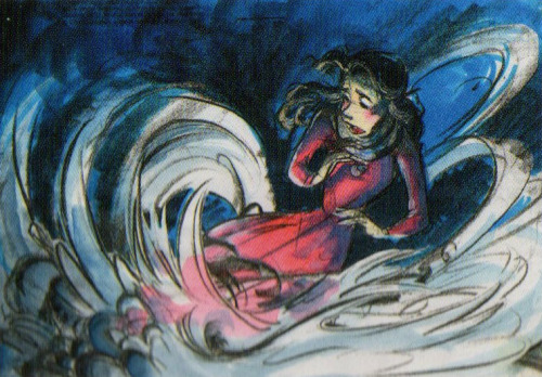disneyconceptsandstuff:Storyboards from Beauty and the Beast by Chris Sanders