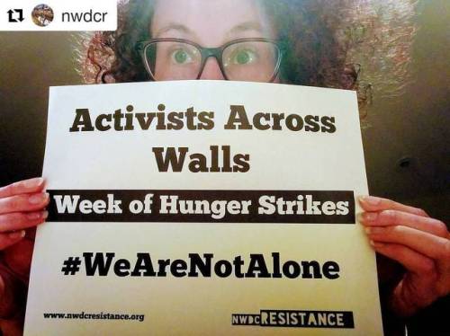 #Repost @nwdcr (@get_repost)・・・Keep sharing your support! Hunger strike for the hunger strikers. #We