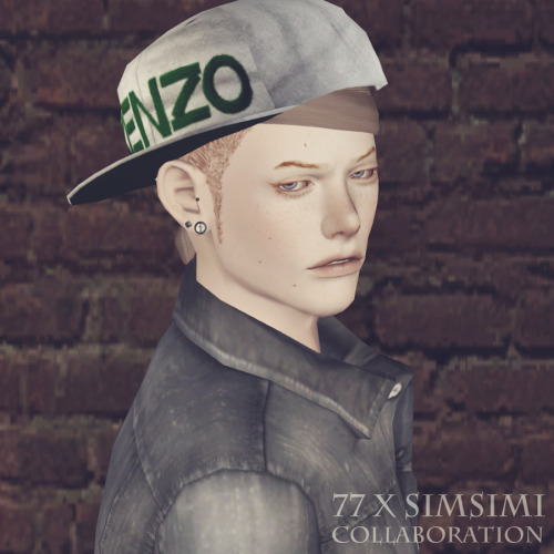 simsimi-only-mine:  +++ the77sim3 X simsimi collaboration TEST SHOT+++ 77’s style headscarf + simsim