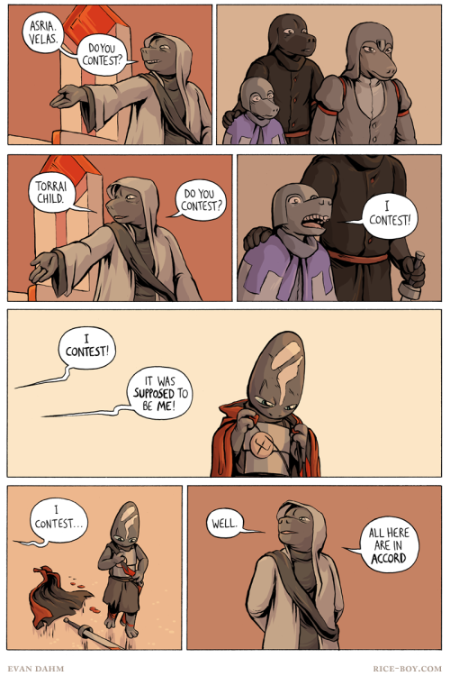 rice-boy.com/Pages 1218-1225 of my fantasy graphic novel Vattu are online to read right now! This is