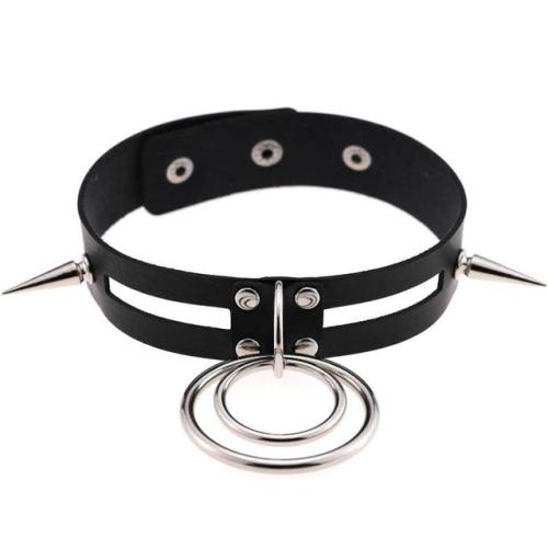 thedarksideoffashion: Buy Here >>> Evil Twins Choker $14.99GIMME10 for 10% off!!thedarkside