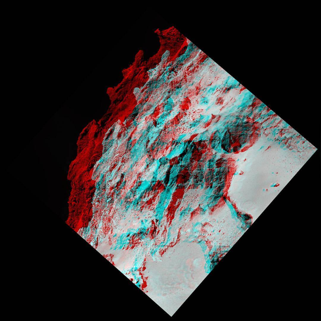 3D 67P #nasa #apod #esa #rosetta #mps #osiris #upd #lam #iaa #sso #inta #upm #dasp