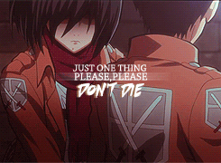 astakides:  “Just one thing, please… Please don’t die” 
