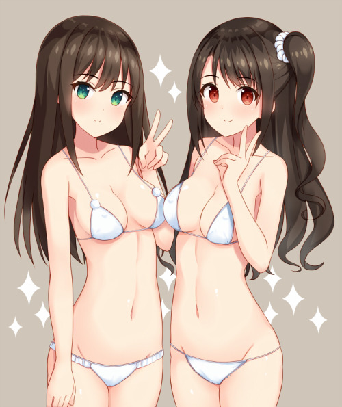 shibuya rin and shimamura uzuki (idolmaster) drawn by shuuichi - Danbooru