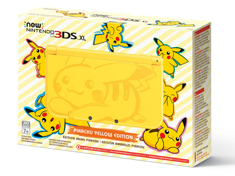 Pikachu New 3DS XL coming to the U.S. ⊟ Japan has had this special edition system for a while now, but we’ll get the Pikachu Yellow Edition New Nintendo 3DS XL in the states this February 24 when it releases for $199.99.
BUY Pokémon Sun and Moon,...