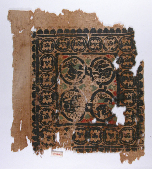 Fragment, Islamic ArtMedium: Wool, linen; plain weave, tapestry weavePurchase by subscription, 1889M