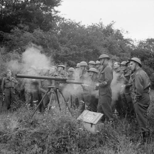 The Northover Projector,The British Home Guard was a World War II militia unit comprised of men who 