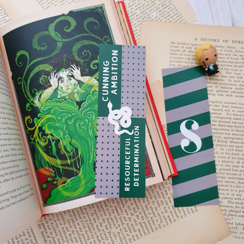 teamasthers:Our newly redesigned Harry Potter Hogwarts inspired bookmarks are finally here!“There li