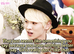 onew condition, I have it...
