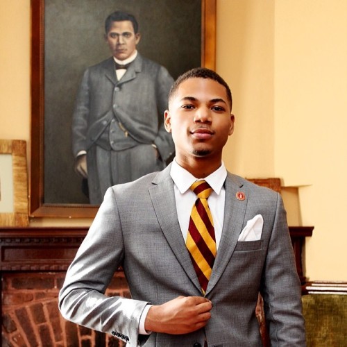 Dear #HBCUFASHION family, I am humbled and honored to be elected as Mr. Tuskegee University 2014-201