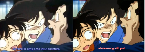 My response to the debate about changes. Case closed vs Detective Conan